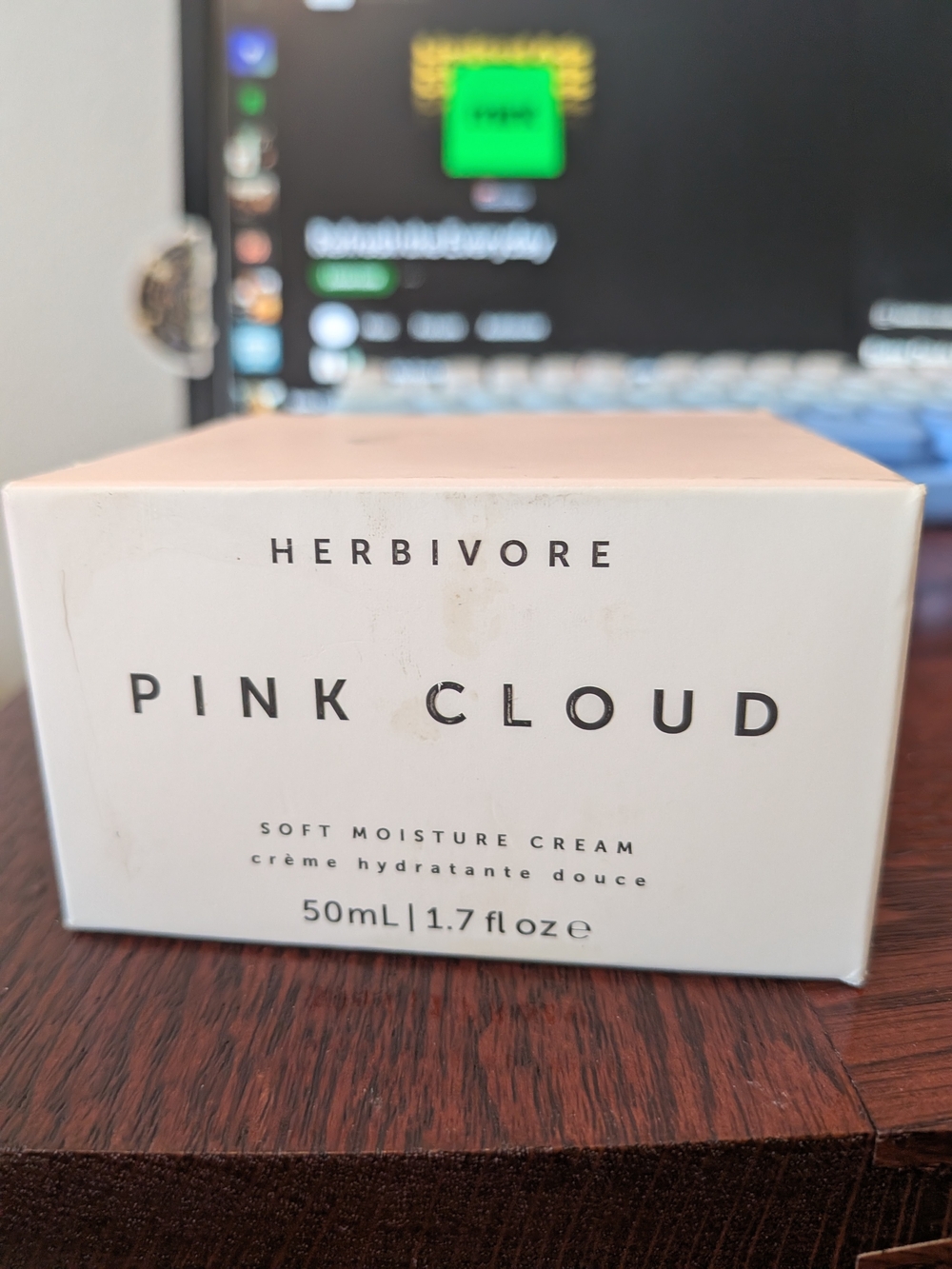Herbivore Botanicals Pink Cloud Soft Moisture Cream - Pink, White